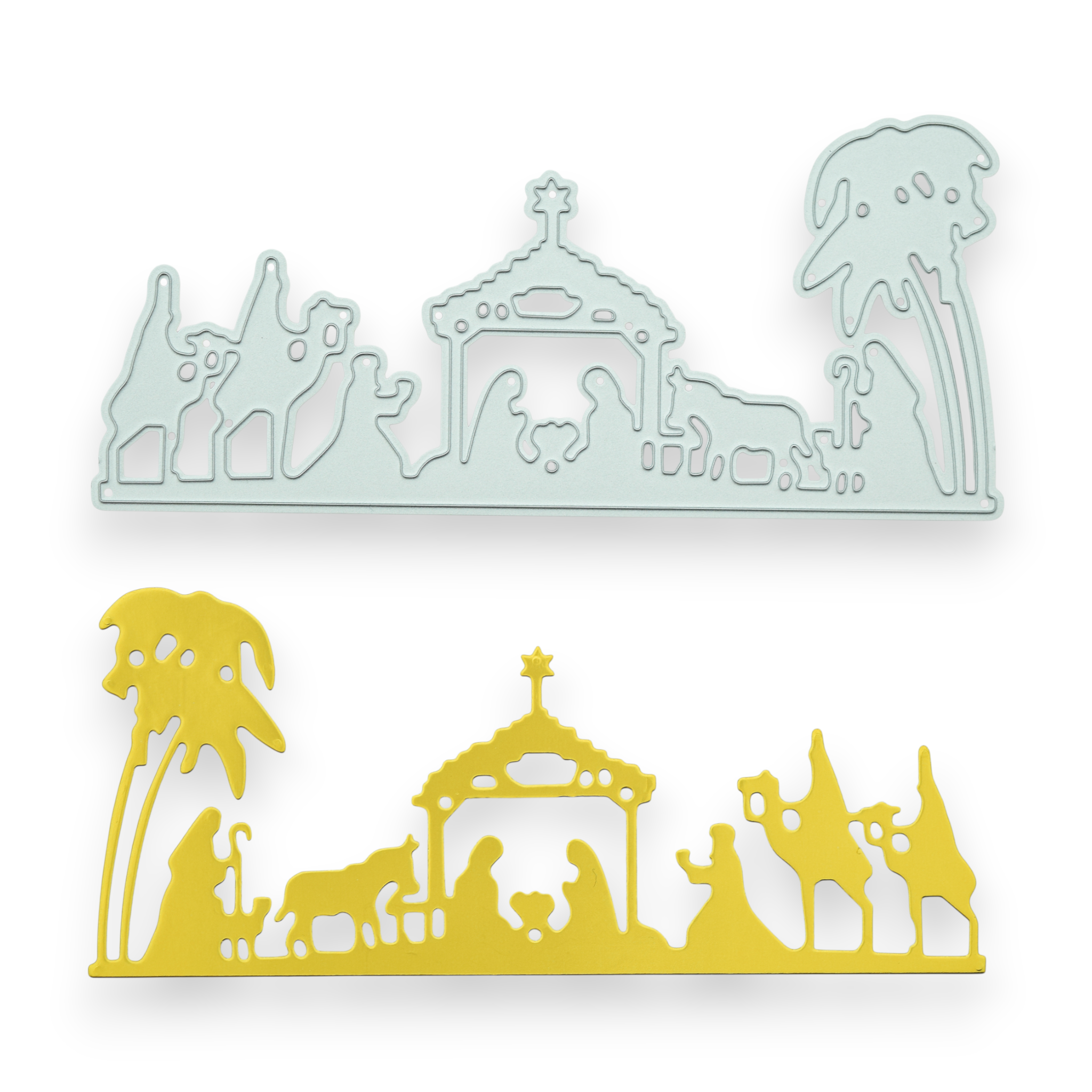 Three Wise Men Visit - Steel Cutting Die